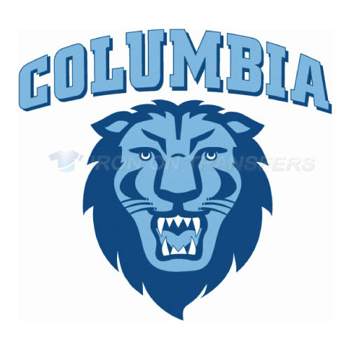 Columbia Lions logo T-shirts Iron On Transfers N4187 - Click Image to Close